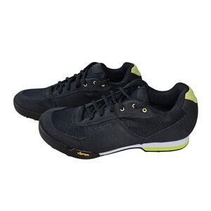 Womens Giro‎ Petra VR Cycling Shoes Black/Wild Lime US Size 8.5 (EU 40) Vibram